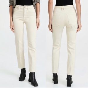 Good American Good Classic Slim Straight Jeans in Bone001 Size 4 / 27